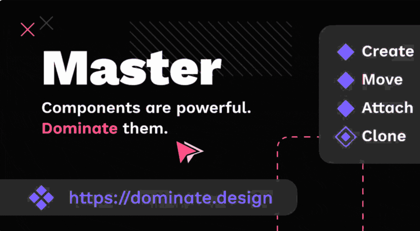Title Master and subtitle Components are powerful, dominate them