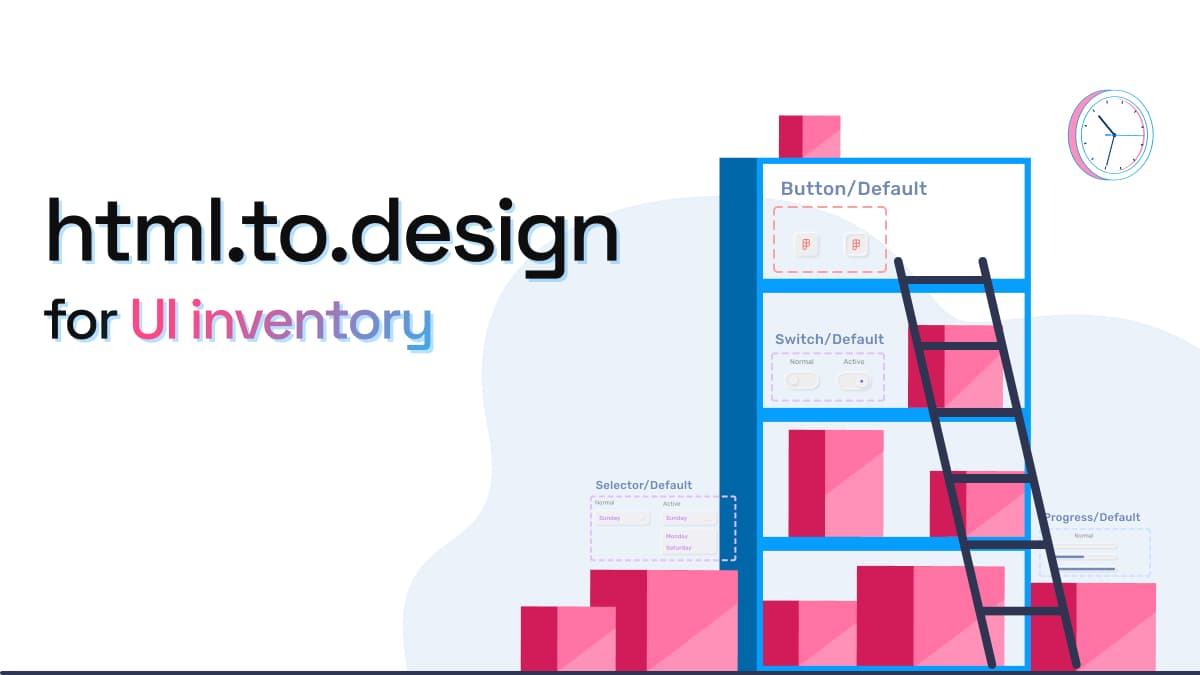 html.to.design for UI inventory